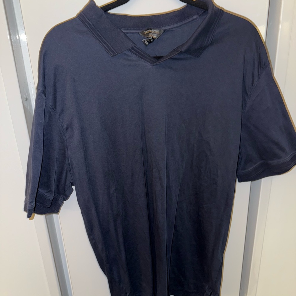 Banana Republic Dark Blue Polo Shirt